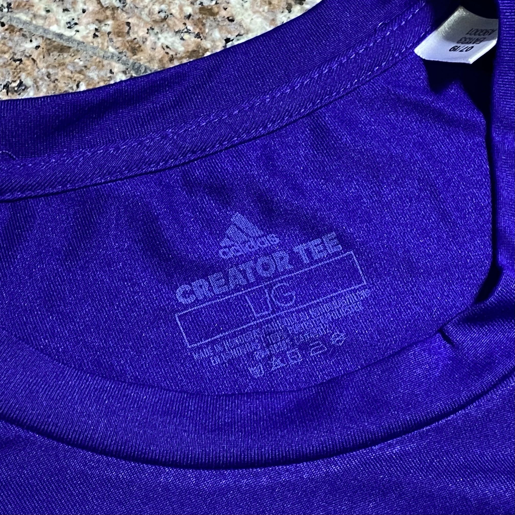 เสื้อ Adidas ClimaLite Creator Tee ‘Purple’ (L)