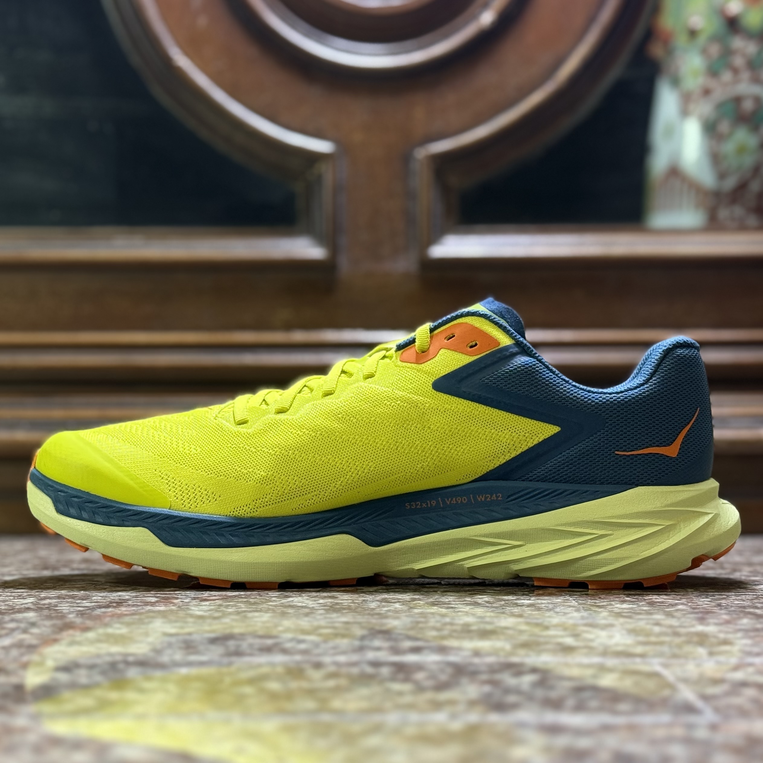 รองเท้าวิ่งเทรล HOKA Zinal ‘Evening Primrose’ (M11.5US)