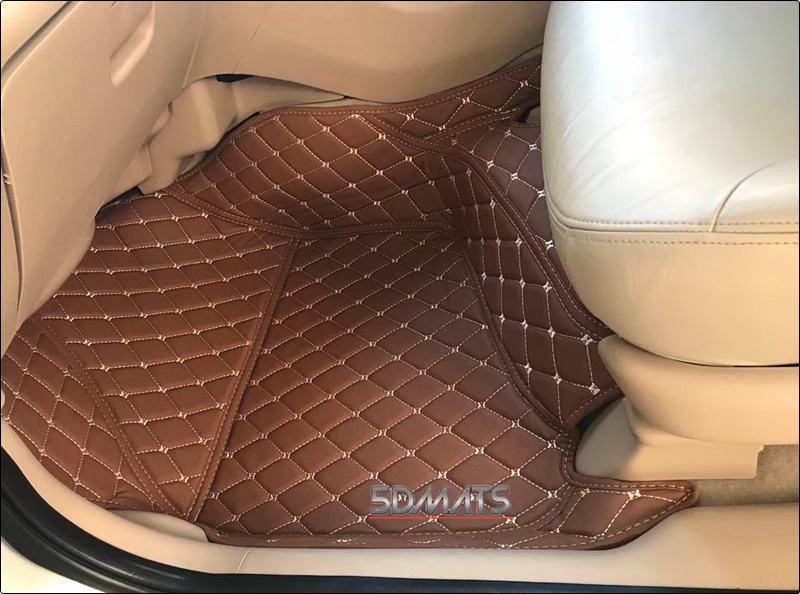 พรมปูพื้นรถยนต์6D HONDA CITY 2003-07 พรมหนัง6D เกรด หนานุ่ม เต็มคัน 3ชิ้น