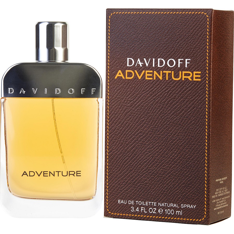 น้ำหอมแท้ DAVIDOFF ADVENTURE EAU DE TOILETTE SPRAY FOR MEN 100 ML ของใหม่ กล่องขายซีล