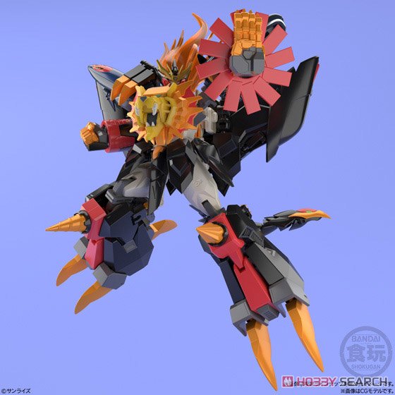 Super Mini Pla The King of Braves Gaogaigar 6 (Set of 4) (Shokugan)