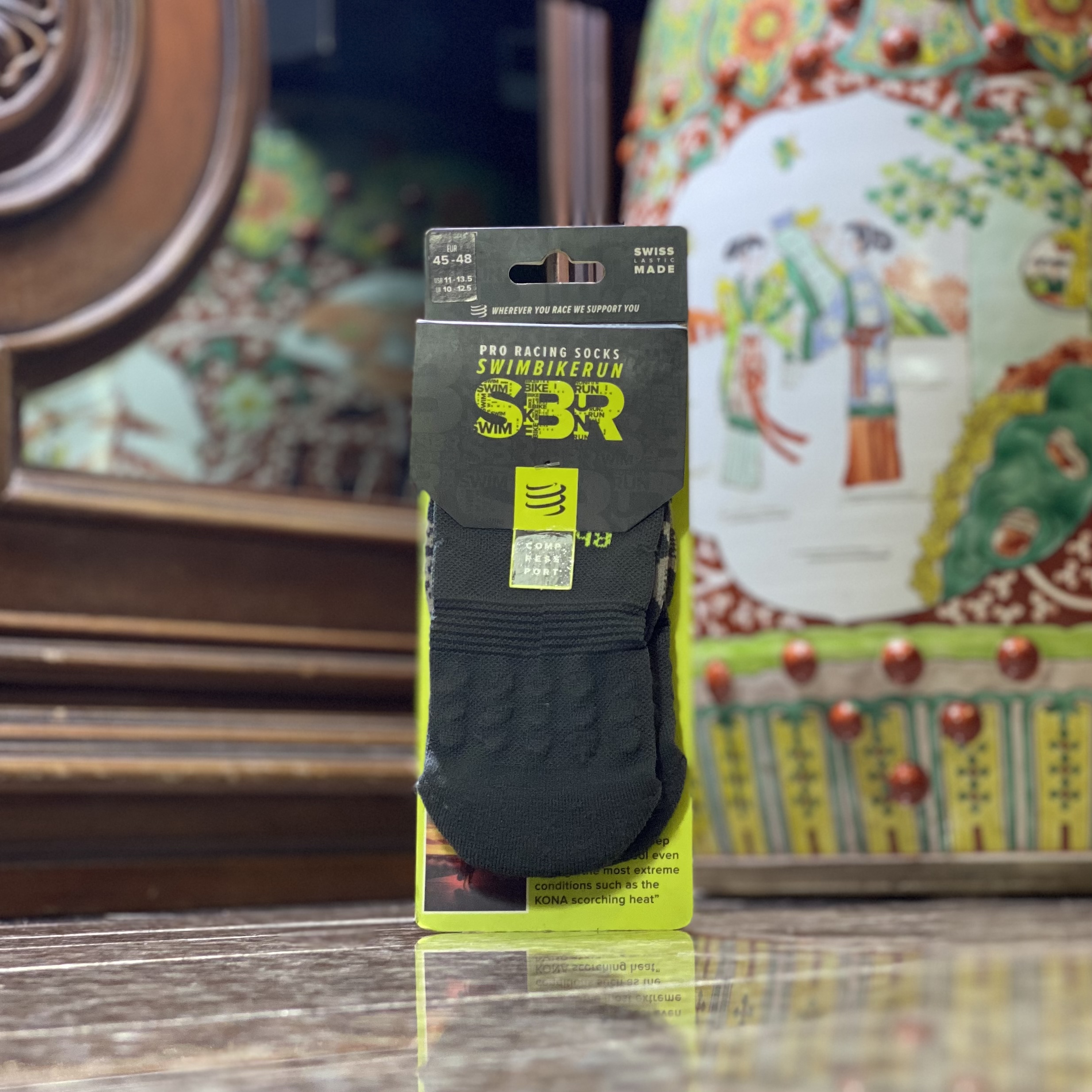 ถุงเท้าวิ่ง Compressport ‘SBR’ Running Socks (T1,T4)