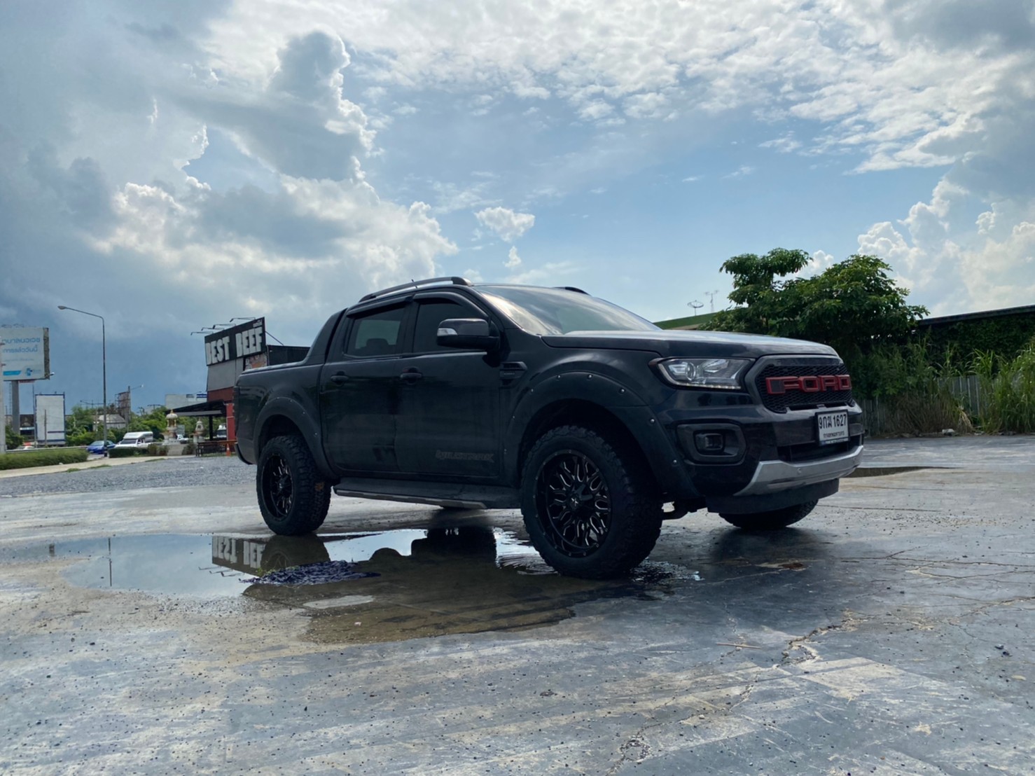 FORD จัดทรงเมกา ที่ STEP9 STEPนี้ไม่ต้องยก