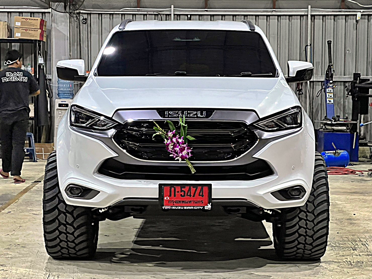 ล้อแท้ HOSTILE H113 ขอบ22 ใส่ MU-X แต่งเมกา