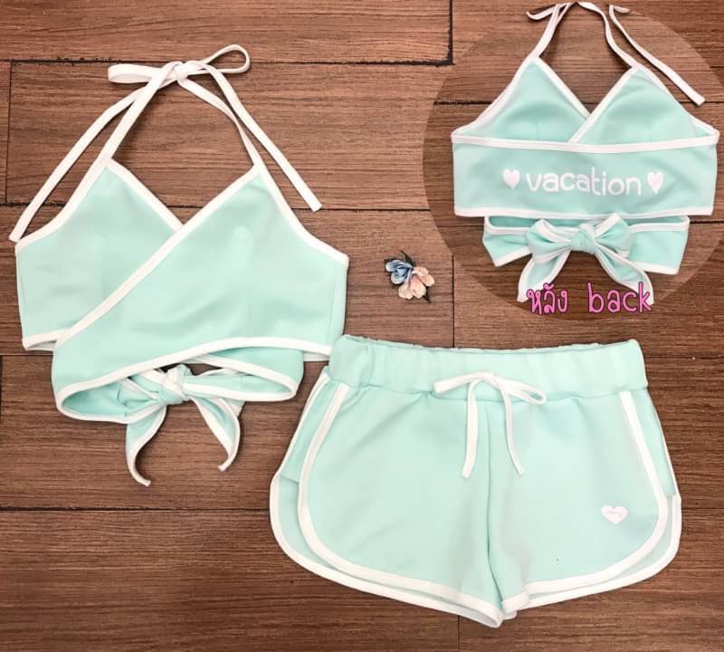 บิกินี่ผูกคอ/ผูกหลัง