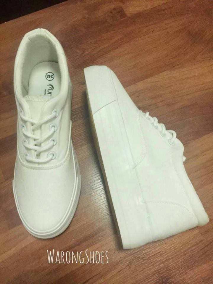 ผ้าใบสูง 5 เซน เสริมส้นด้านใน