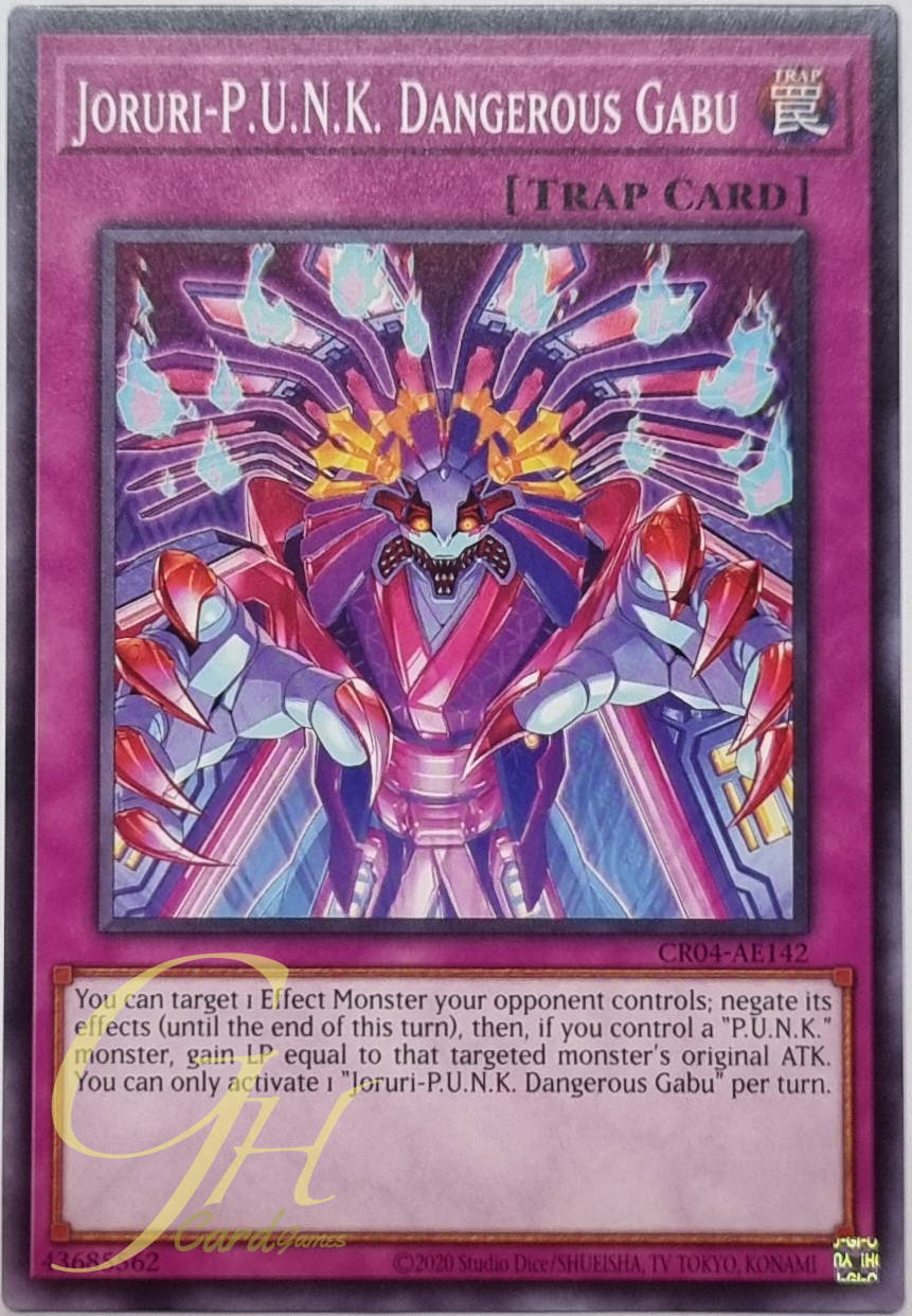 Yugioh [CR04-AE142] Joruri-P.U.N.K. Dangerous Gabu (Common)