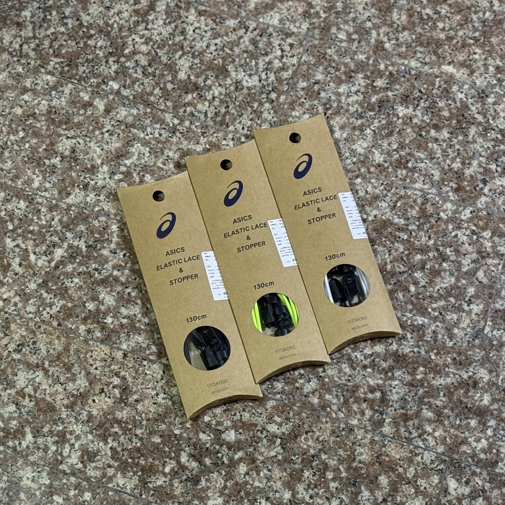เชือกรองเท้า ASICS Elastic Lace And Stopper 130CM (3สี)
