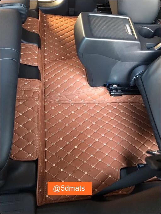 พรมปูพื้นรถยนต์6D XPANDER สีน้ำตาลอ่อน เต็มคัน
