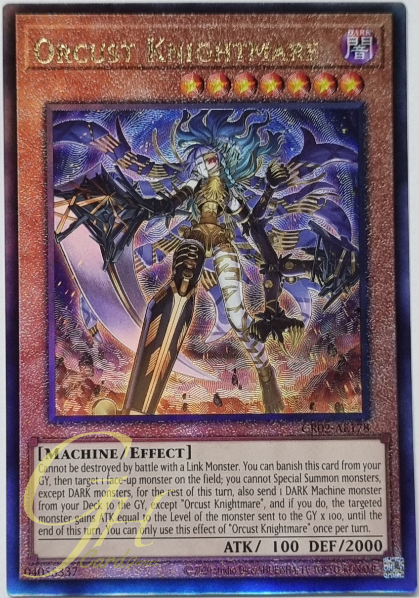 Yugioh [CR02-AE178] Orcust Knightmare (Ultimate Rare)