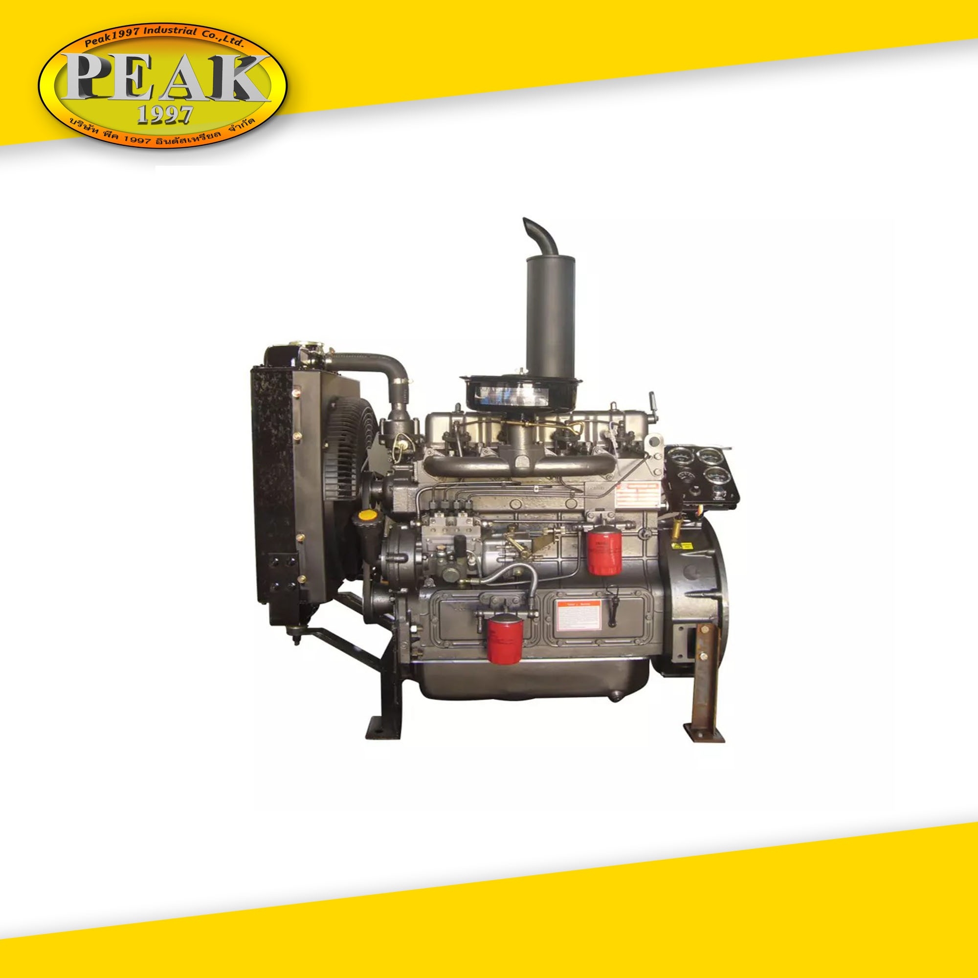 4105ZD เครื่องยนต์ดีเซลขนาด 56 KW. 1500 RPM. 12V.และ 24V. #เครื่องยนต์ประกอบปั๊มน้ำ