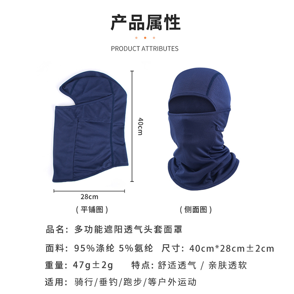 หมวกคลุมกันแดดกัน UV (หมวกโม่ง) รุ่นใหม่