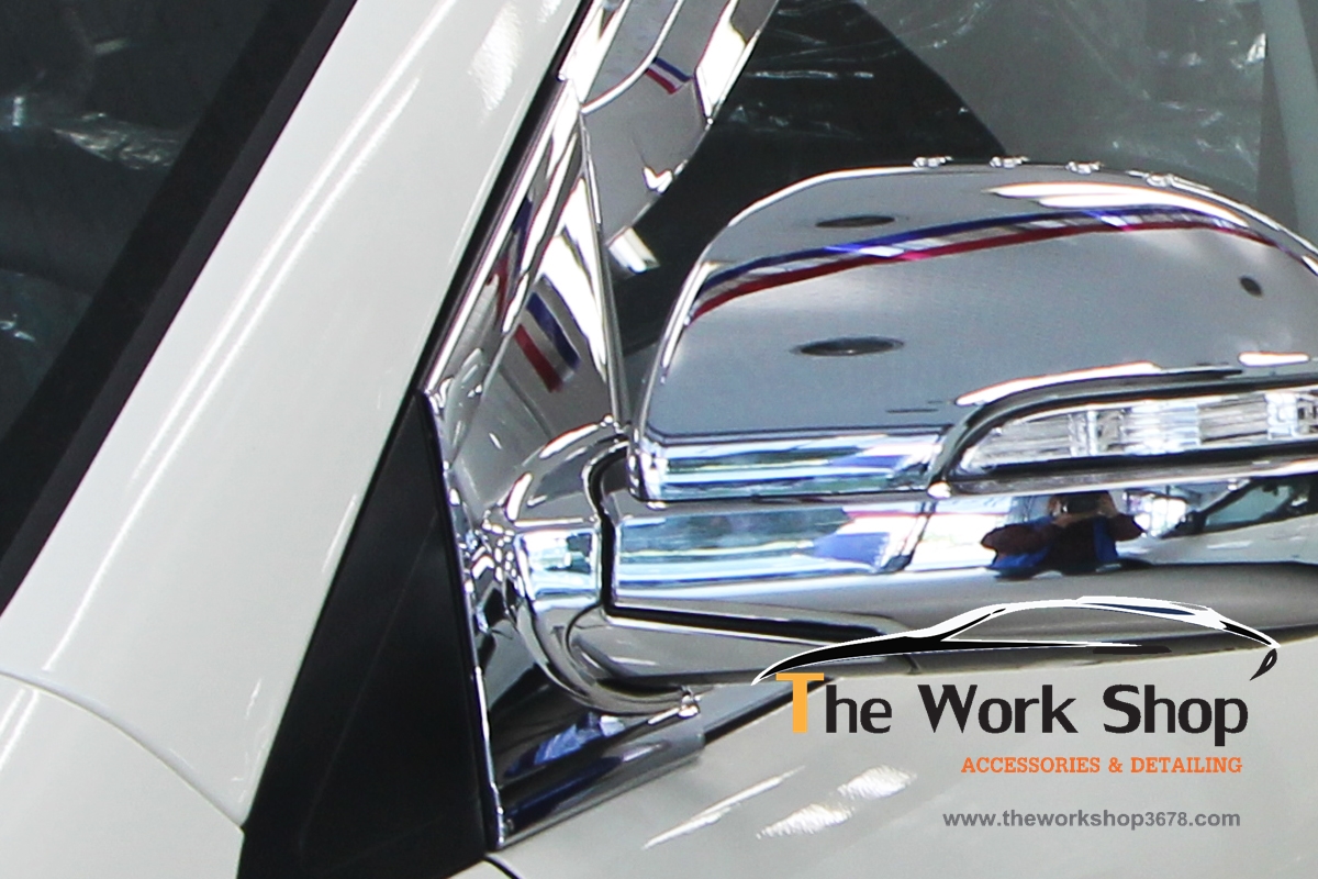 A Pillar Molding for Korando ( ชุดโครเมี่ยมแต่งฐานกระจก )