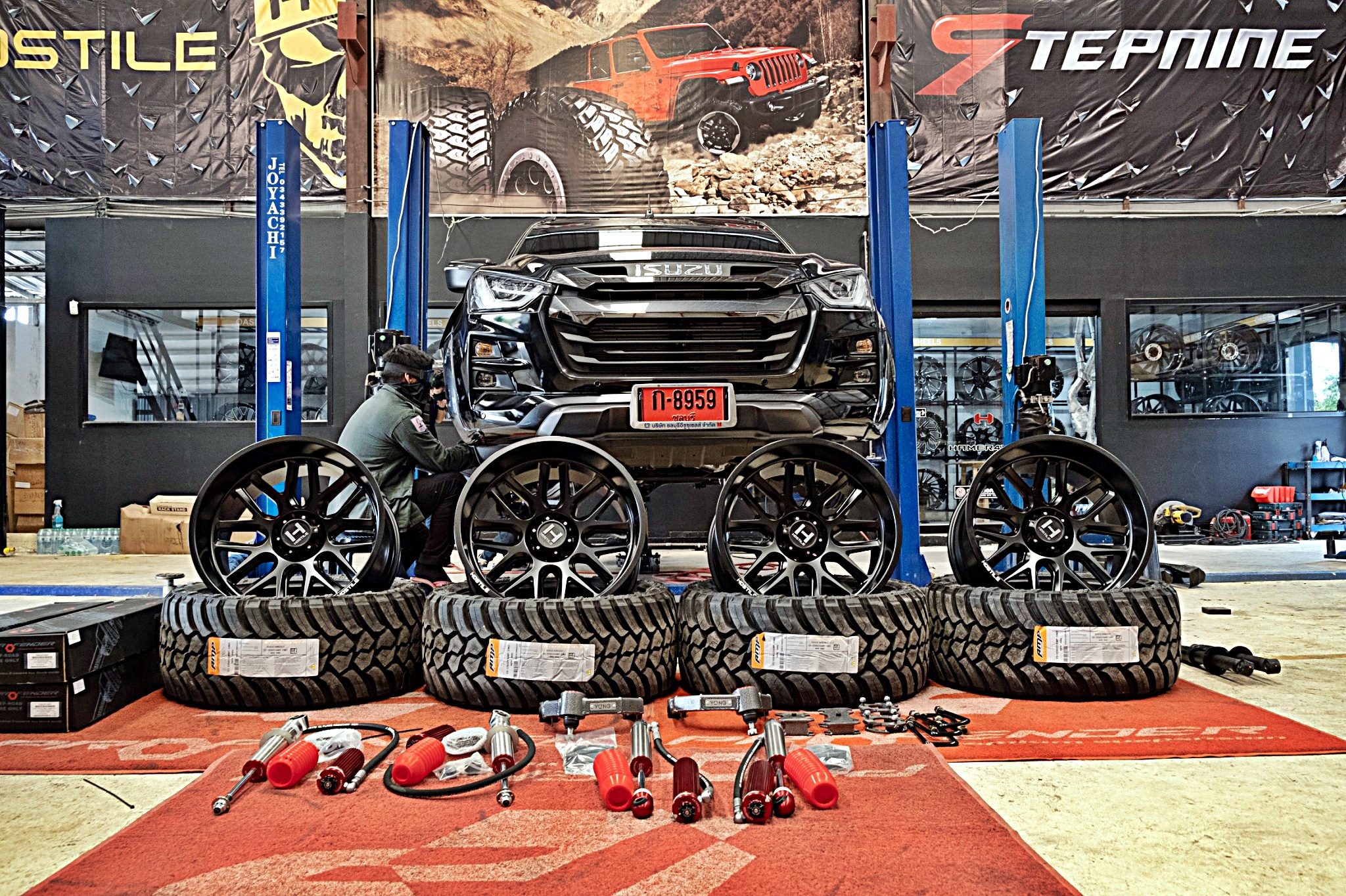 ล้อแท้ HOSTILE H120 ขอบ22 ใส่ D-MAX