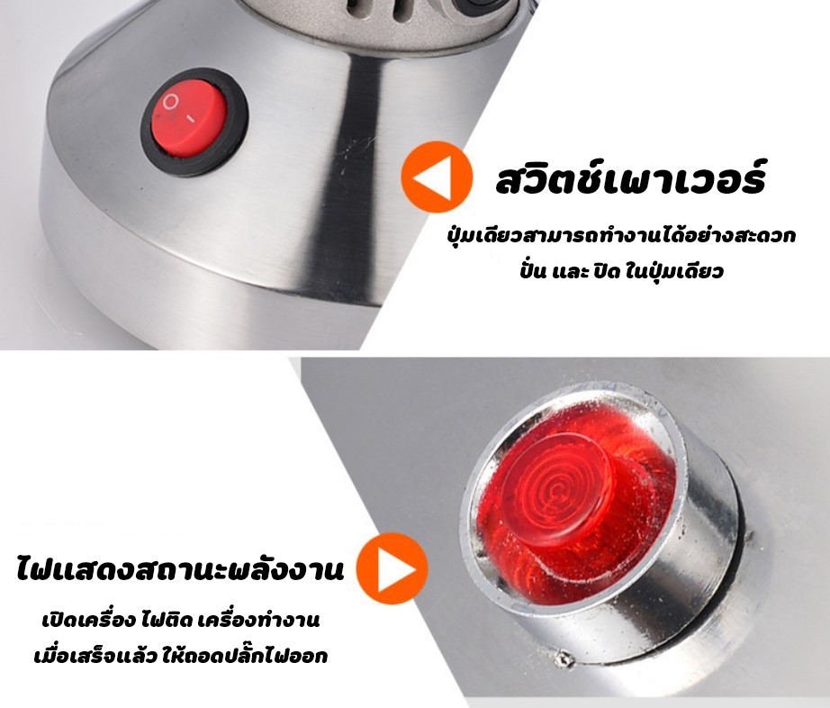 🌈12556 เครื่องบดผงละเอียด (grinder) 600w (25000rmin) 150g 220v50HZ