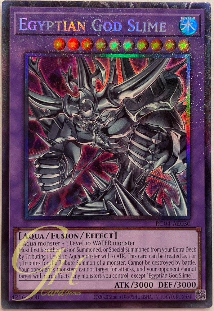 Yugioh [RC04-AE030] Egyptian God Slime (Collector's Rare)