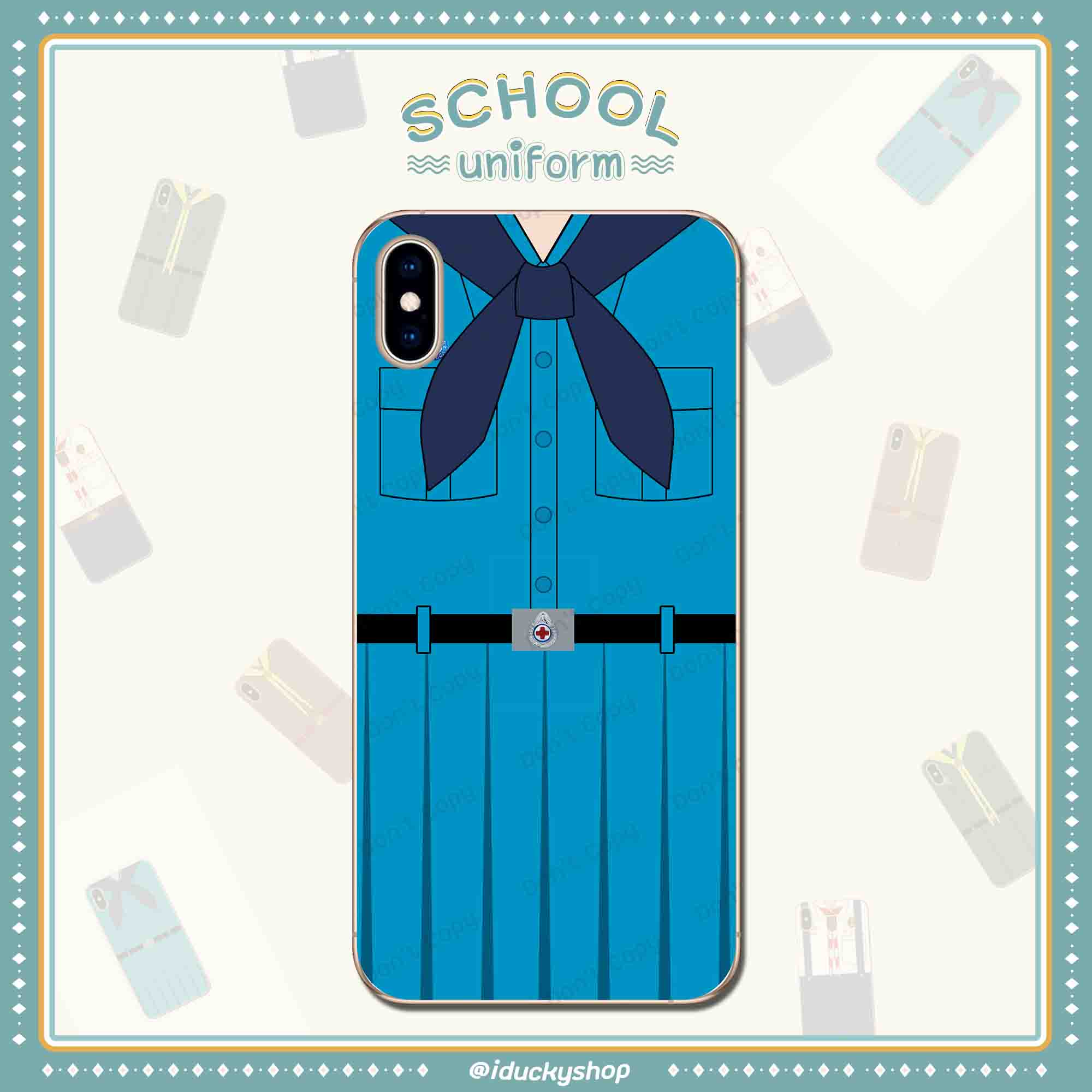 เคสสกรีนลายชุดนักเรียน เครื่องเเบบ Unifome - ชุดยุวกาชาด