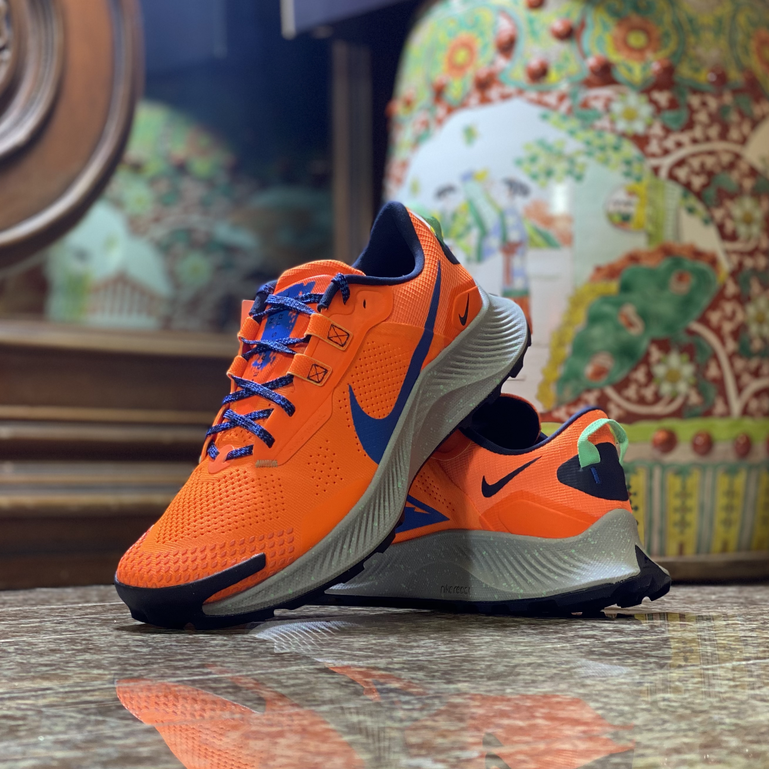 รองเท้าวิ่งเทรล Nike Pegasus Trail 3 ‘Total Orange’ (M8US)