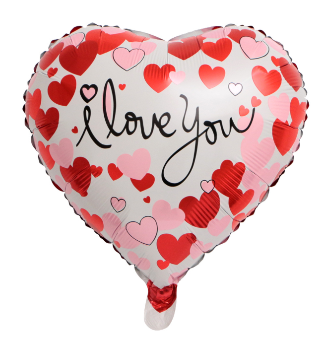 ลูกโป่งฟอยล์ love