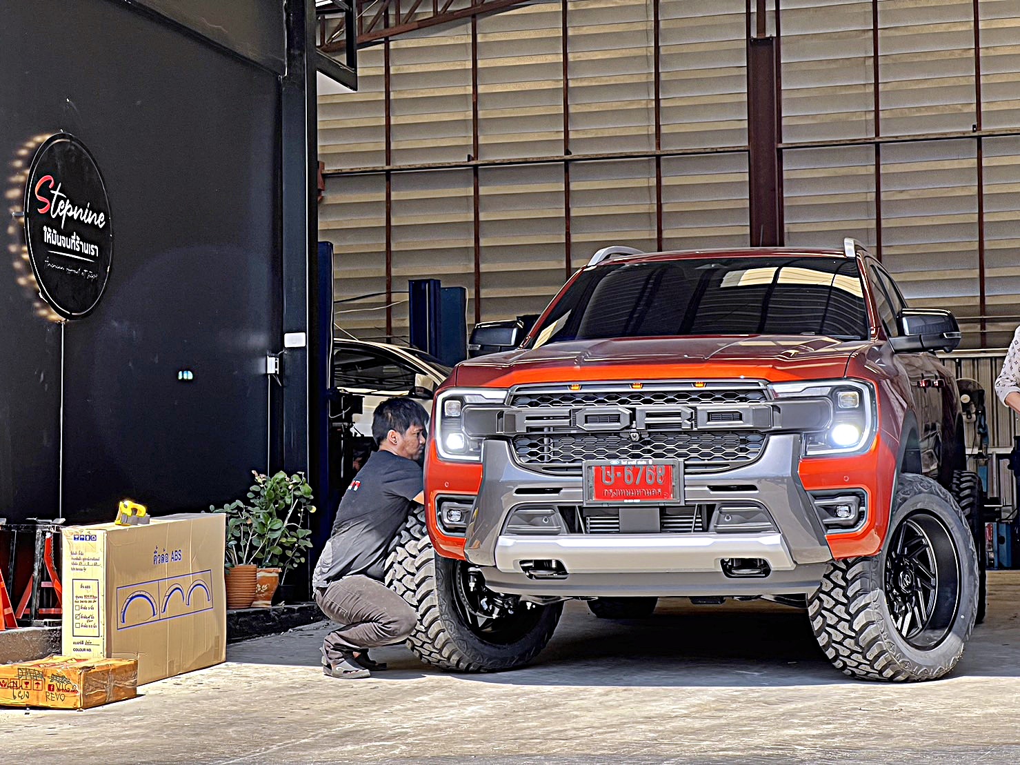 Ford wildtrak nextgen จองคิวมาจาก ภูเก็ต ทำทรงเมกา ครบชุดที่ STEP9