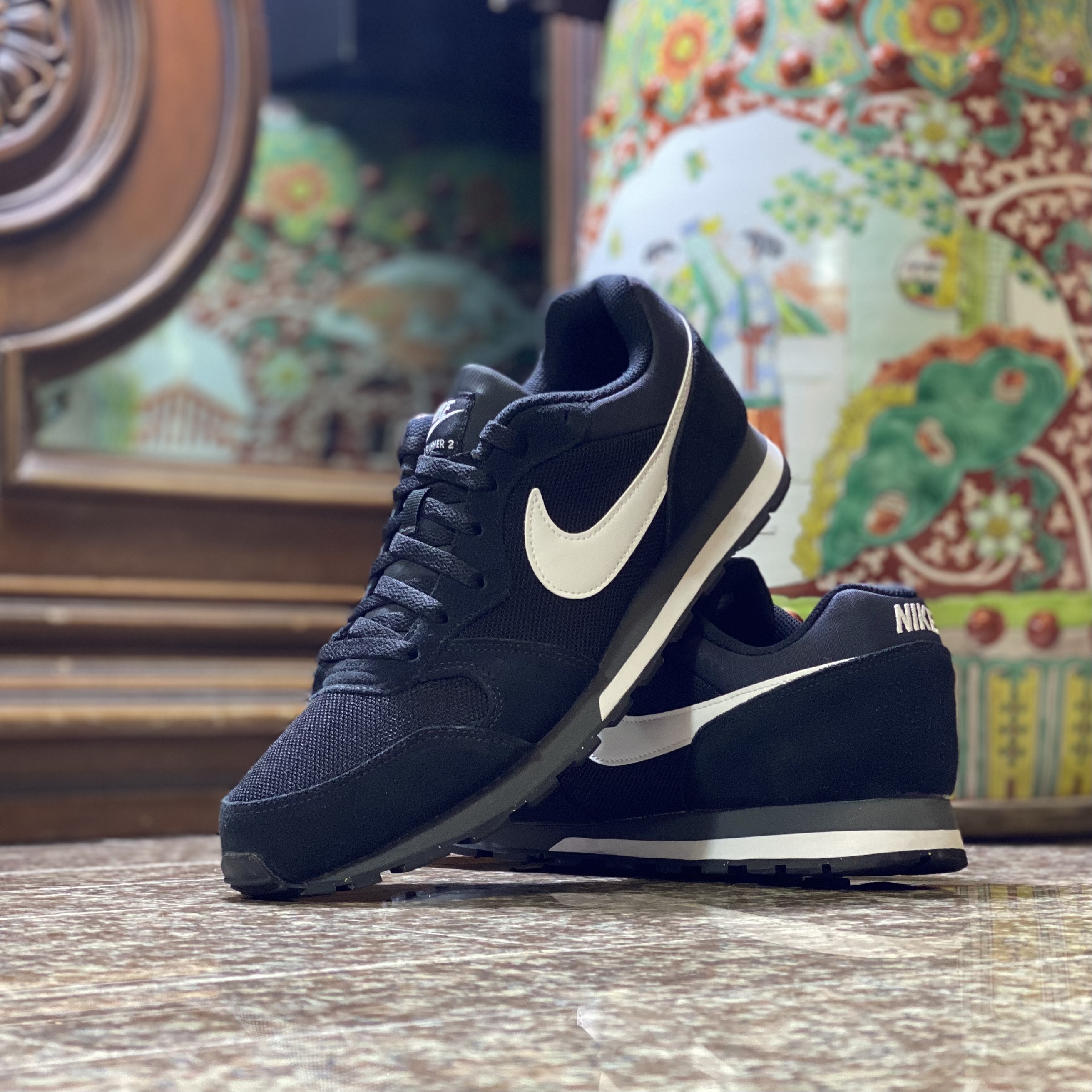 รองเท้า Nike MD Runner 2 ‘BLACK’ (M11US)