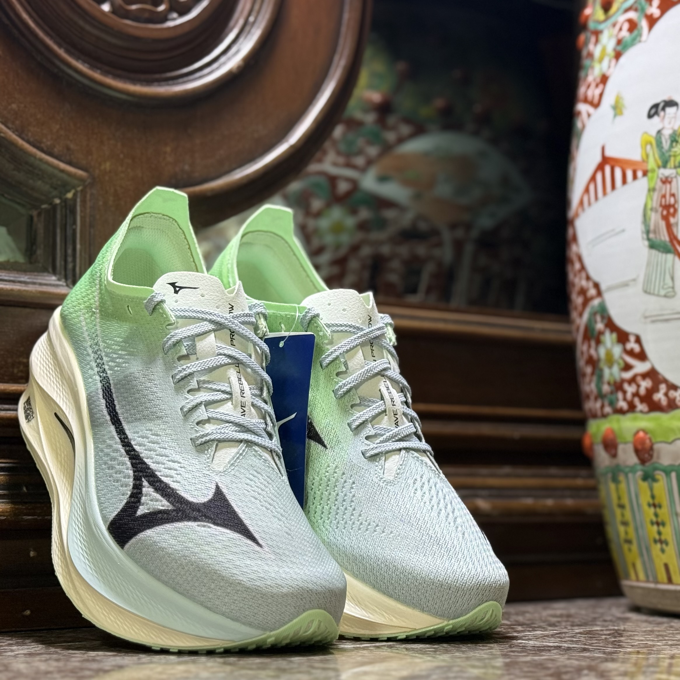รองเท้าวิ่ง Mizuno Wave Rebellion Pro Low (M7.5/9US)