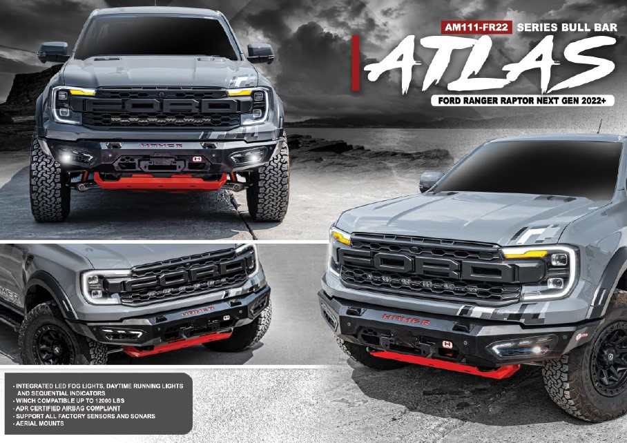 ATLAS SERIES BULL BAR FORD RAPTOR