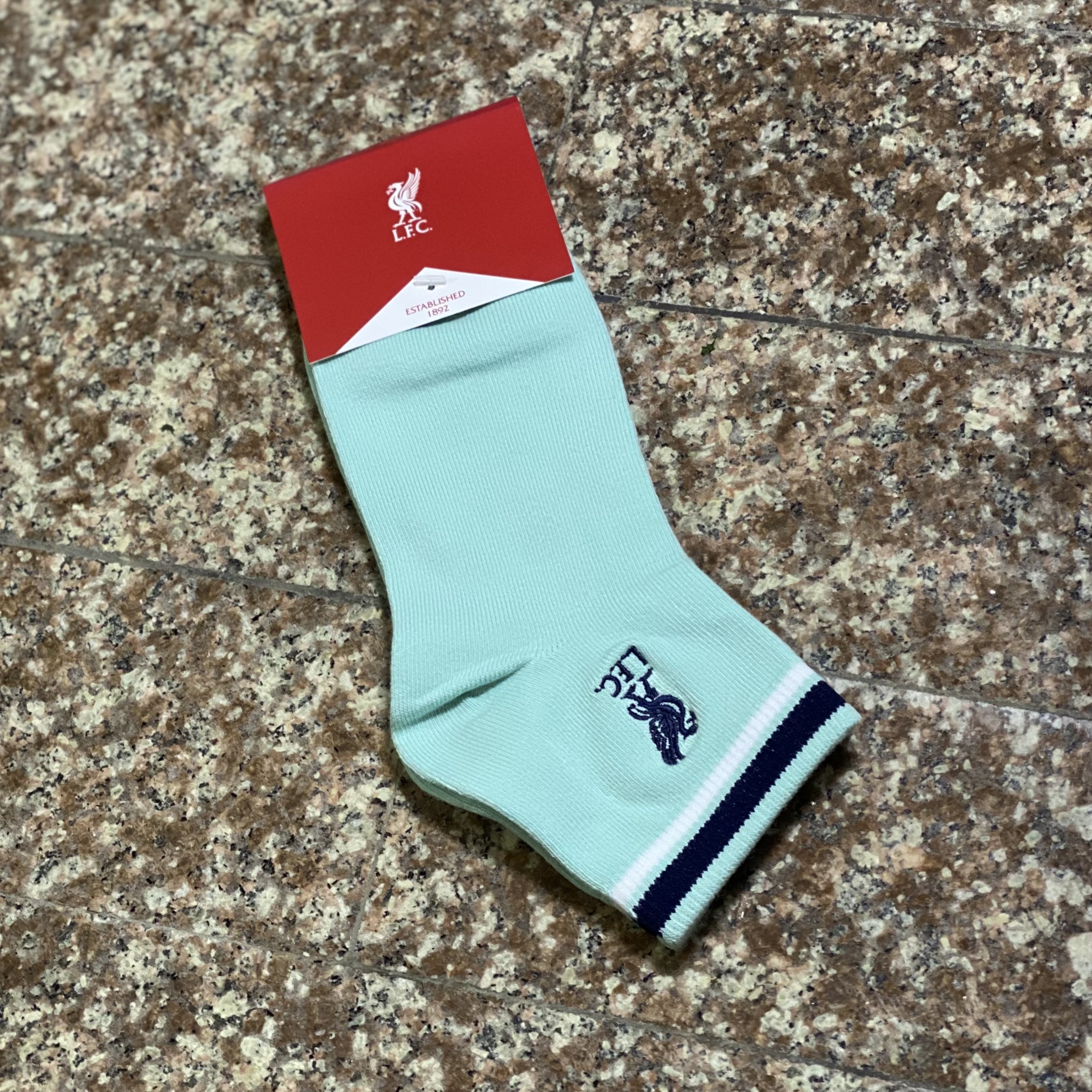 ถุงเท้า Liverpool FC Ankle Socks ‘Mint’