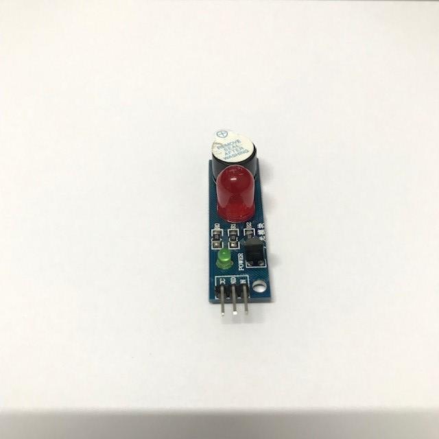 โมดูลแจ้งเตือนด้วยเสียงBuzzerและแสงไฟ (LED Sound and Light Alarm module)