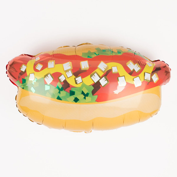 ลูกโป่งฟอยล์ฮอทดอก / Hot Dog Foil Balloon