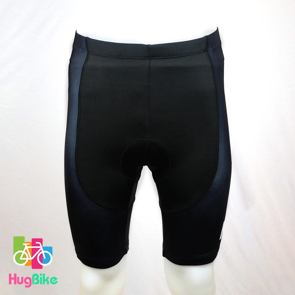 กางเกงจักรยานขาสั้น HB 20 (01) สีดำล้วน