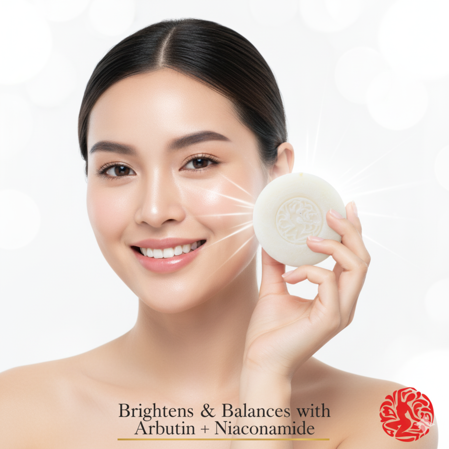 MONDODARI Rice Milk Soap – สบู่น้ำนมข้าวเพื่อผิวนุ่มใส 100 กรัม