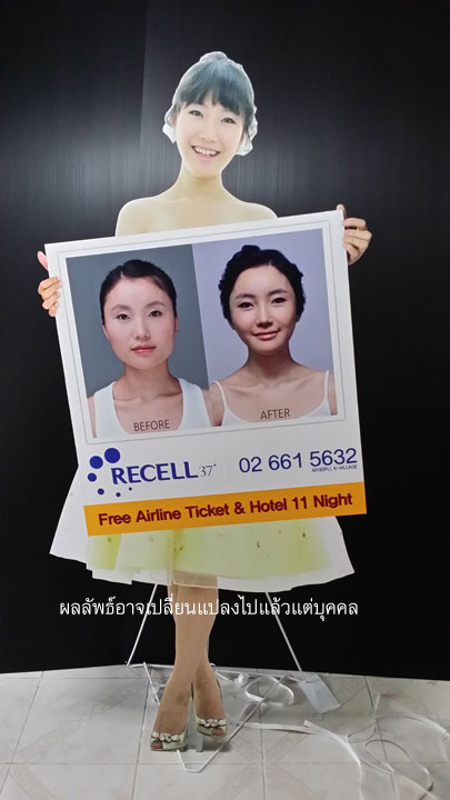 standee ขาเหล็ก