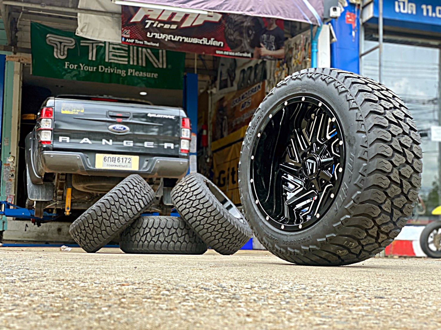 FORD WILDTRAK จัดทรงเมกาที่ STEP9