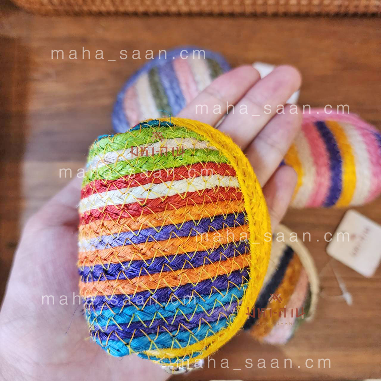 กระเป๋าใส่เหรียญ ใบเล็ก สีสดใส ของชำร่วย คละแบบ 🎡