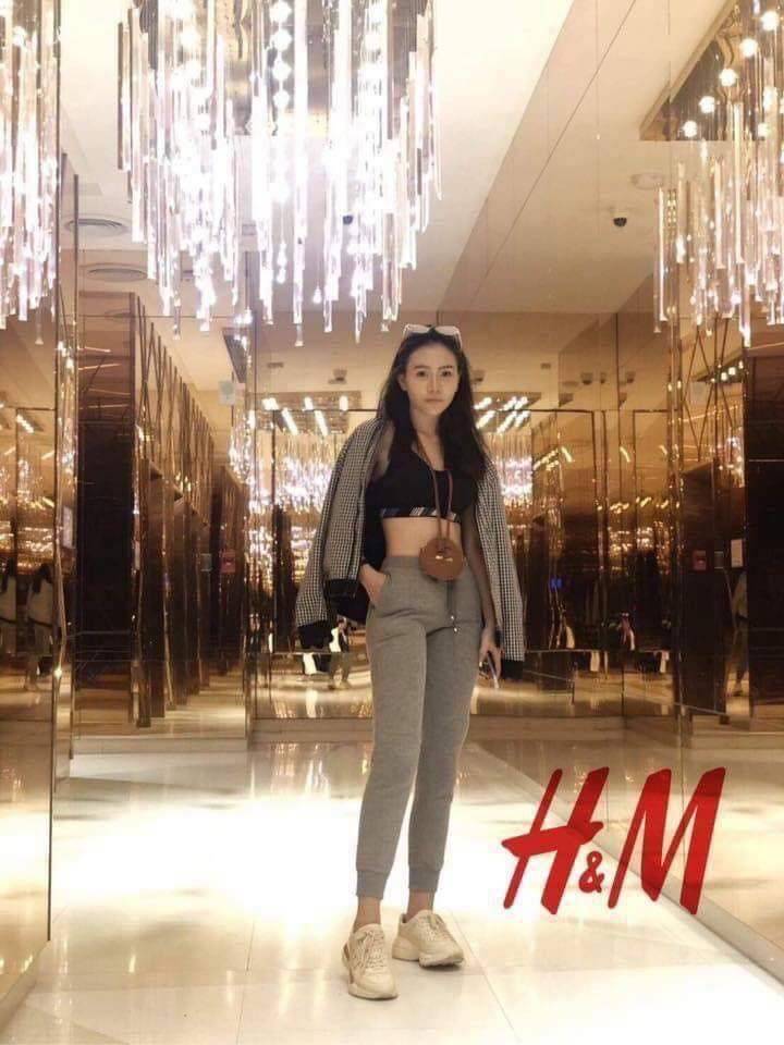 กางเกงออกกำลังกาย H&M