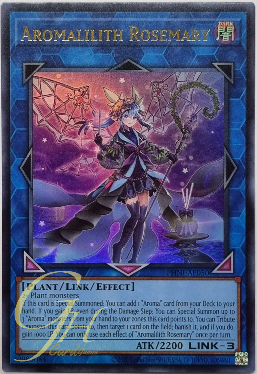 Yugioh [PHNI-AE050] Aromalylith Rosemary (Ultra Rare)