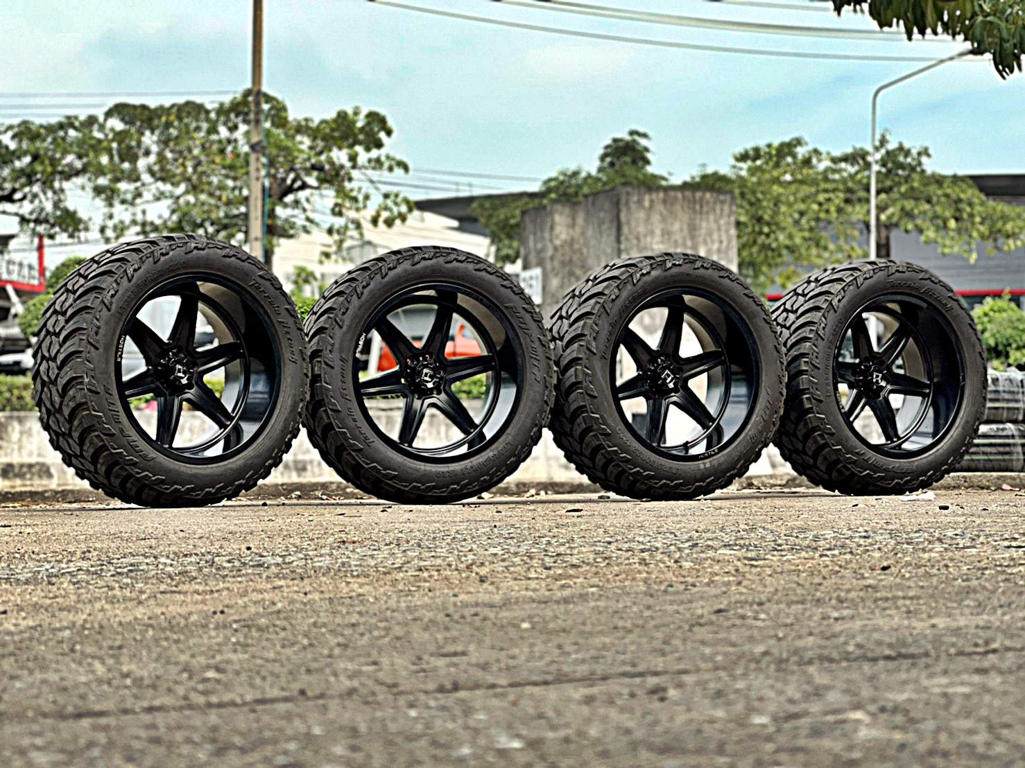 FORD RANGER ล้อ HOSTILE H117 ขอบ22 ที่ STEP9