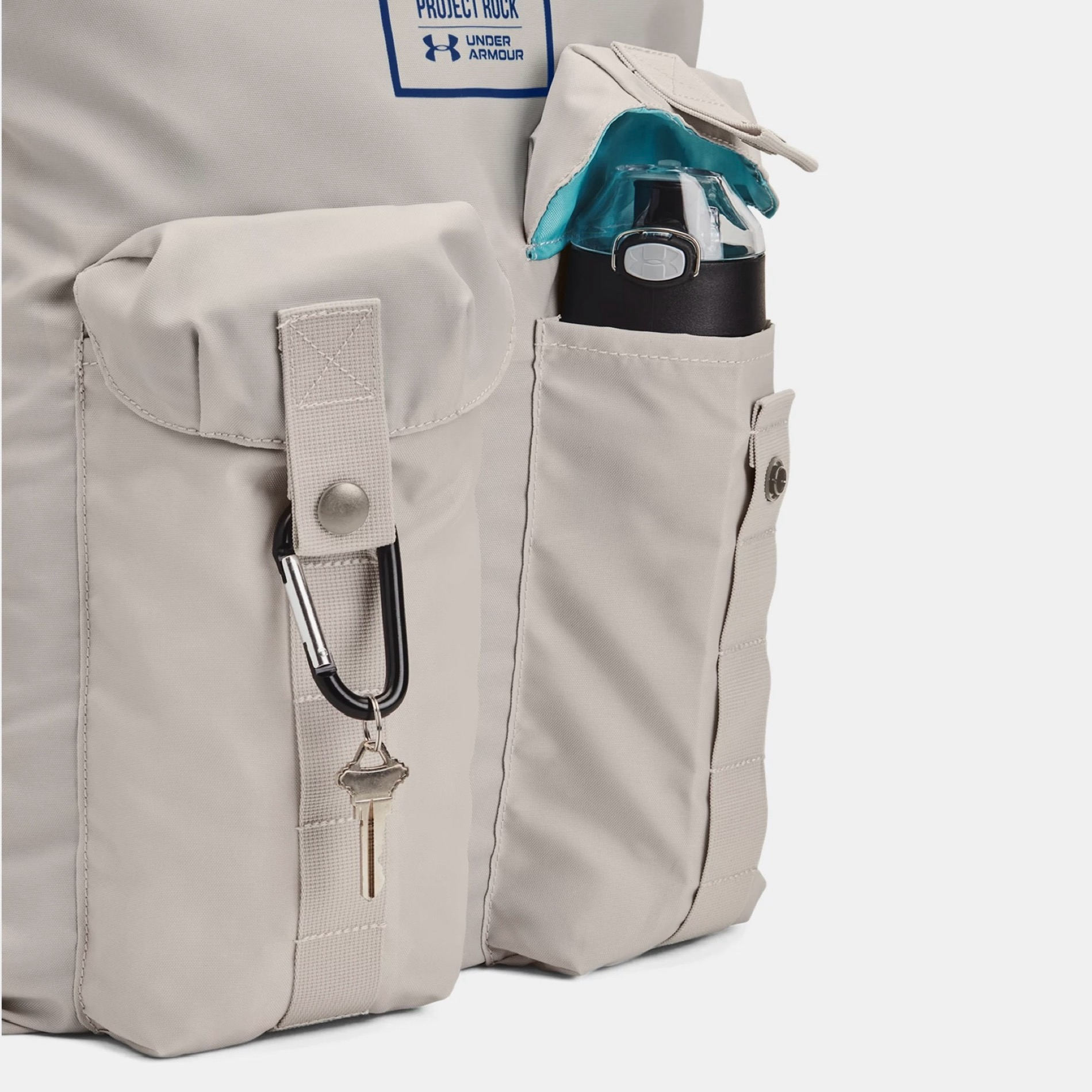 กระเป๋า Under Armour Project Rock Gym Sack ‘Grey Matter’ (19L)