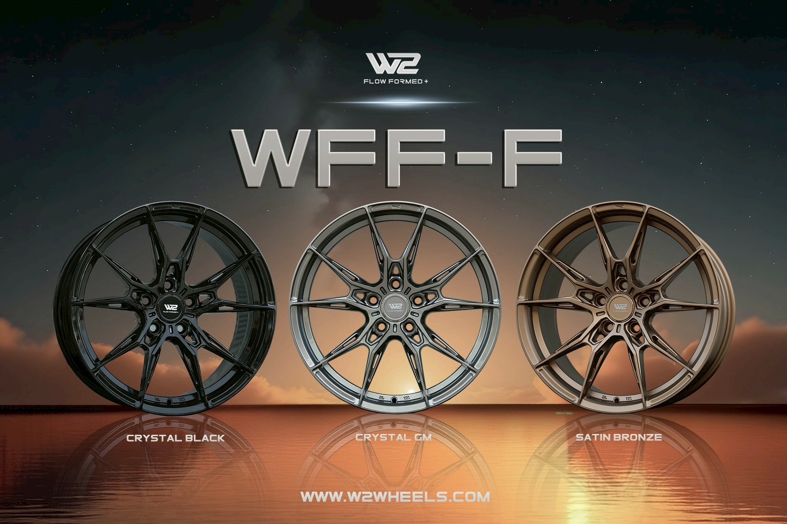 ล้อW2 WFF-F ขอบ 18 5/108 JAECOO