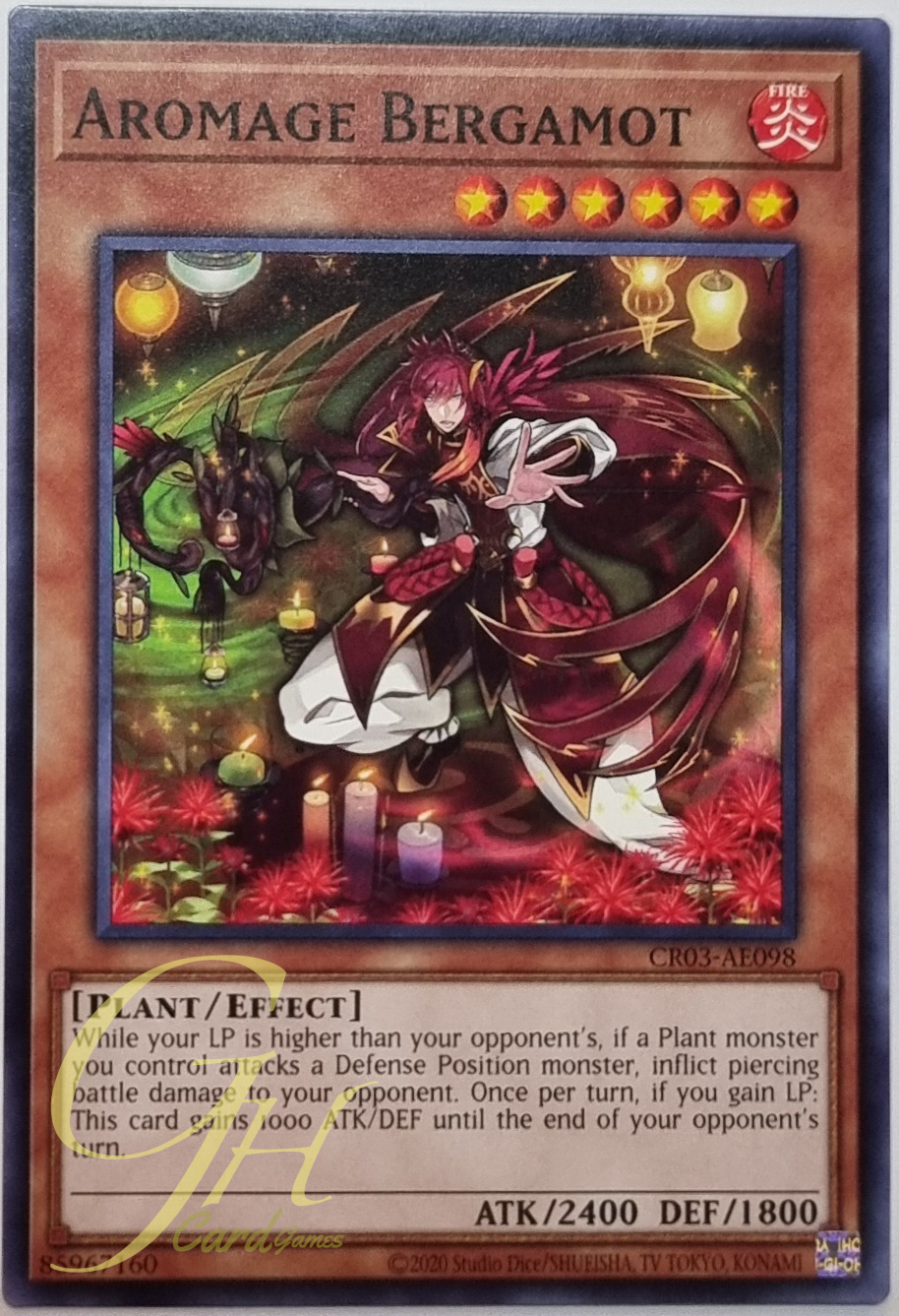 Yugioh [CR03-AE098] Aromage Bergamot (Common)