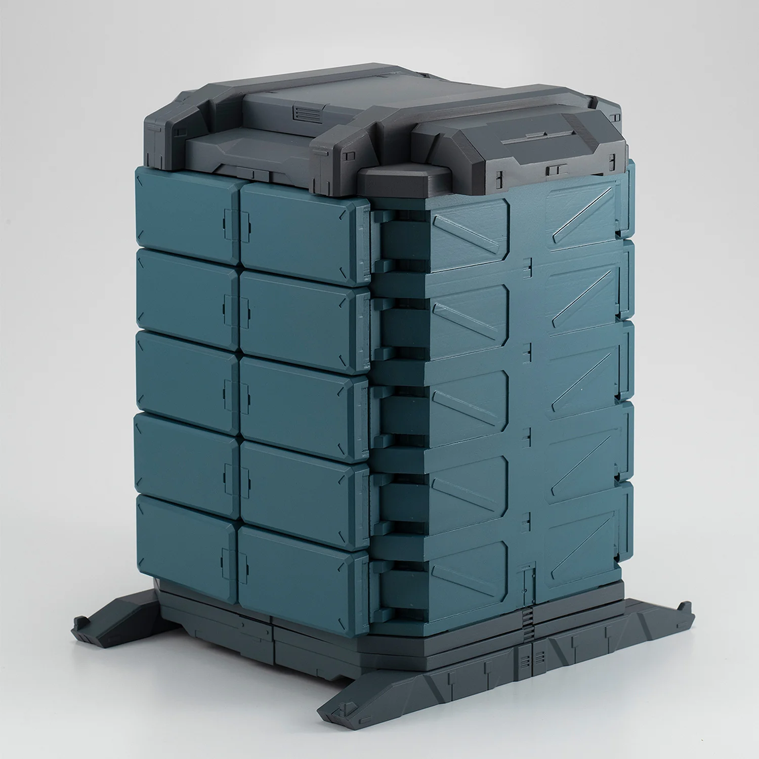 Realistic Model Series Mobile Suit Gundam: The Witch from Mercury G Structure [GS07-B] MS Container (Material Color Edition) (Completed)