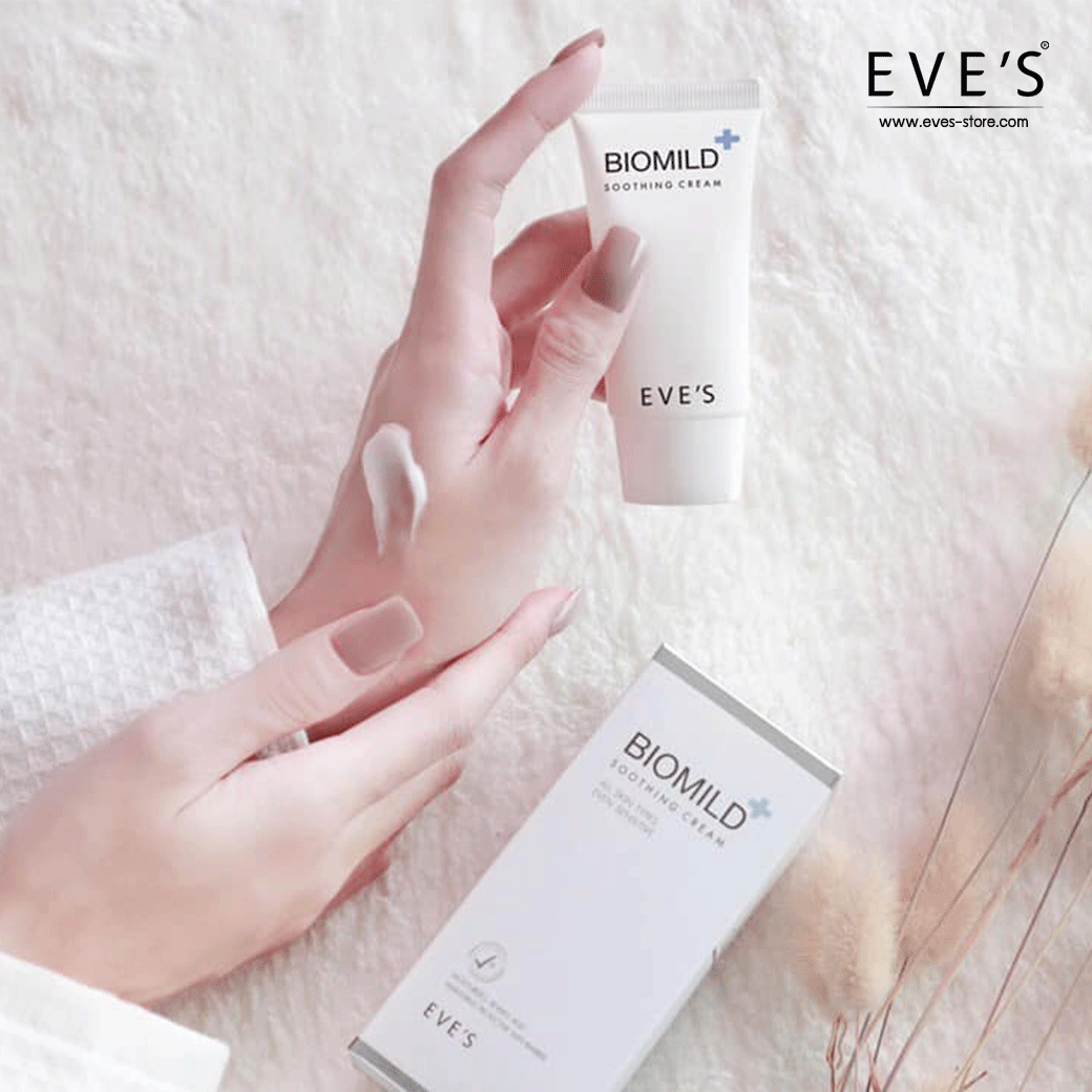 EVE'S ไบโอมายด์ / Biomild Soothing Cream ลดสิว ผดผื่น