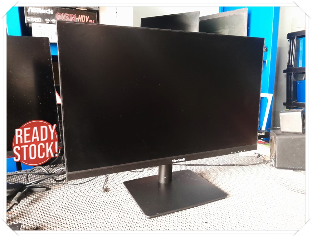 (* มือ 2 สภาพดี ) Monitor 23.8 VIEWSONIC VA2408-H (IPS, VGA, HDMI) 75Hz