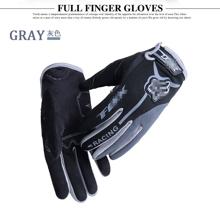 ถุงมือจักรยานเต็มนิ้ว รุ่น FOX RACING