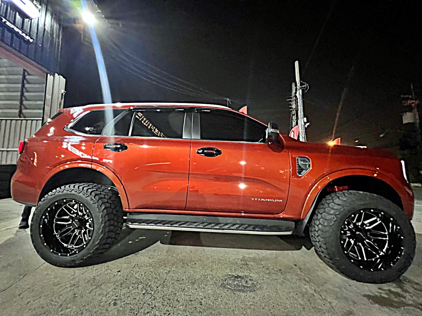 #FORD-EVEREST_NEXTGEN จองคิวมาจากสระแก้ว ทำทรงเมกาที่ STEP9