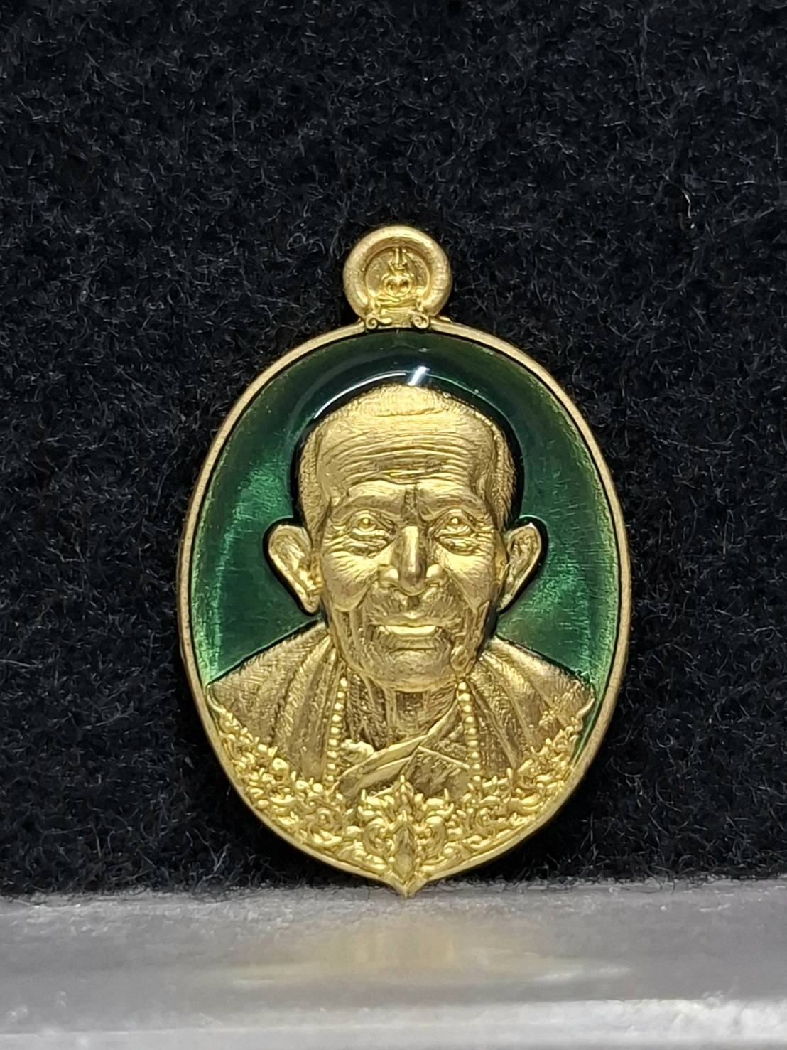 เหรียญที่ระลึก อายุวัฒนมงคล บุญกฐิน พ.ศ. 2564 พระครูมงคลจันทโชติ (หลวงปู่จันทร์ โชติโก) วัดน้ำแป้งวราราม