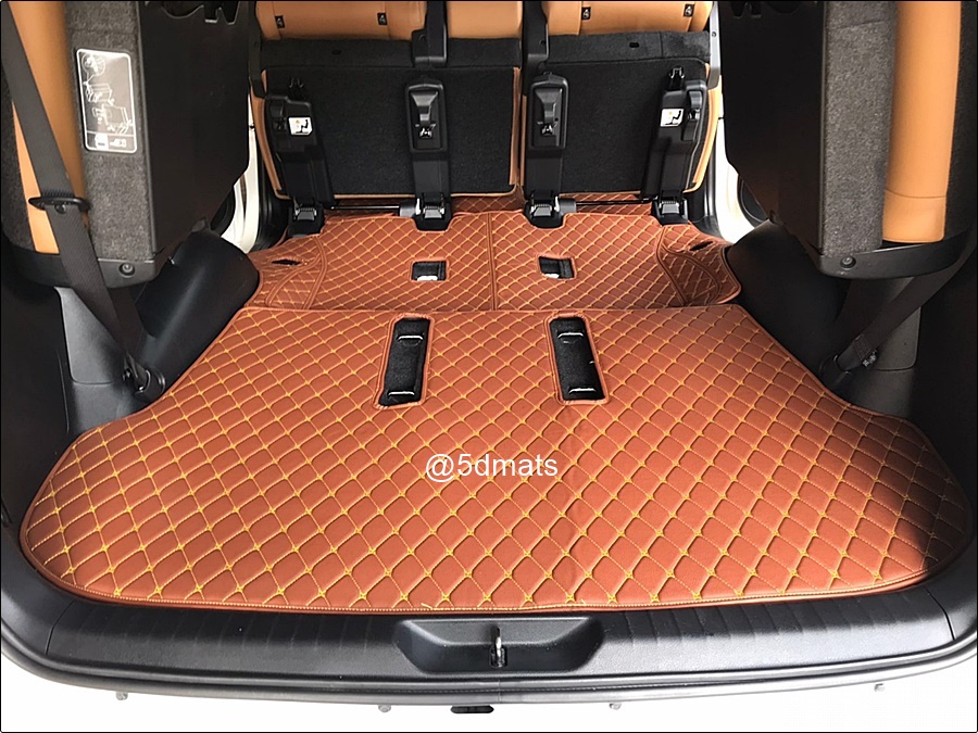 พรมปูพื้นรถยนต์6D INNOVA CRYSTA (ปี2016-20) พรม6D หนังpvcแท้ หนานุ่ม เกรดA เต็มคัน (7ชิ้น) st