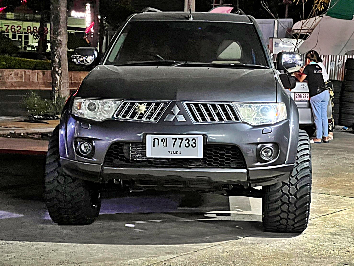 PAJERO_จองคิวจากระนอง ทำทรงเมกาที่ STEP9