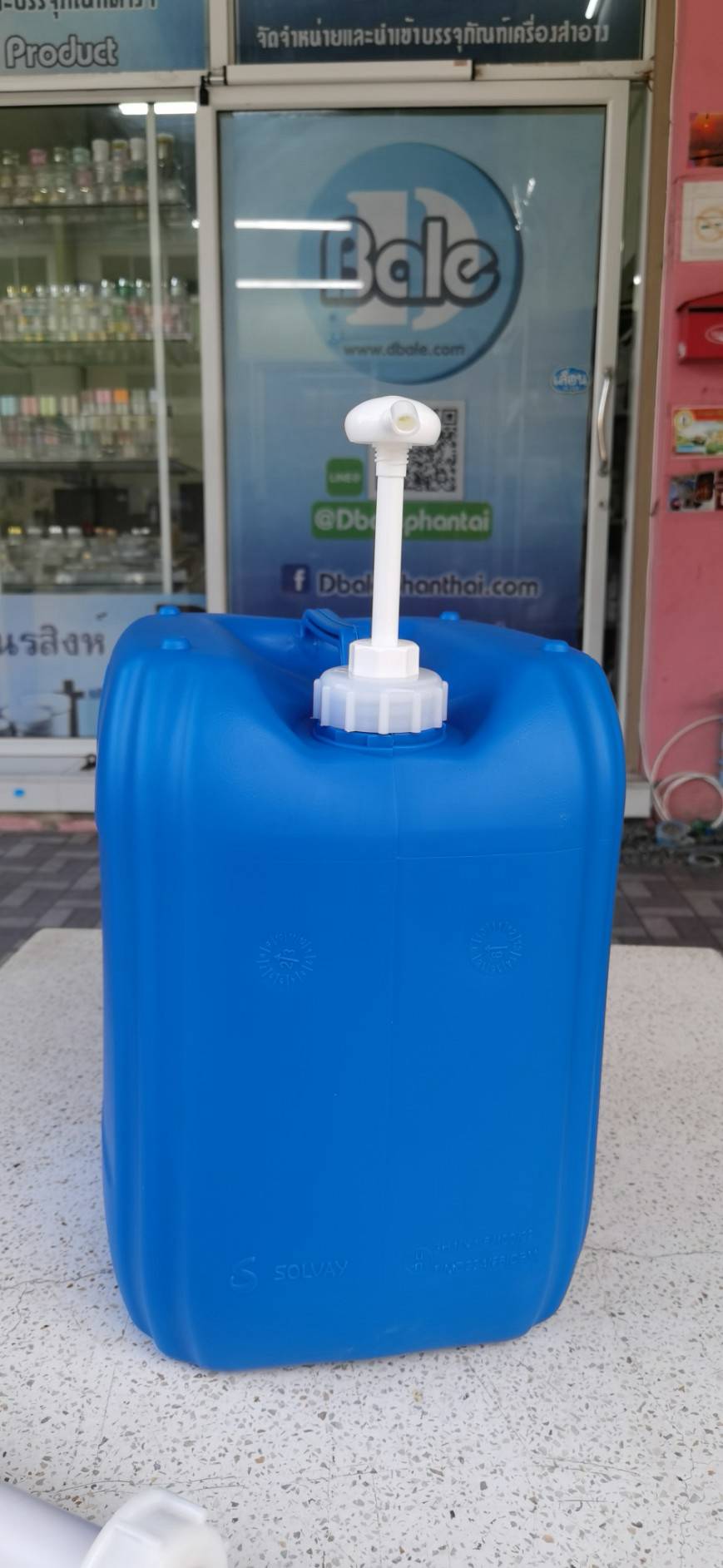 หัวปั๊มพลาสติกสำหรับดูดของเหลว - หัวปั้มถังแกลอน